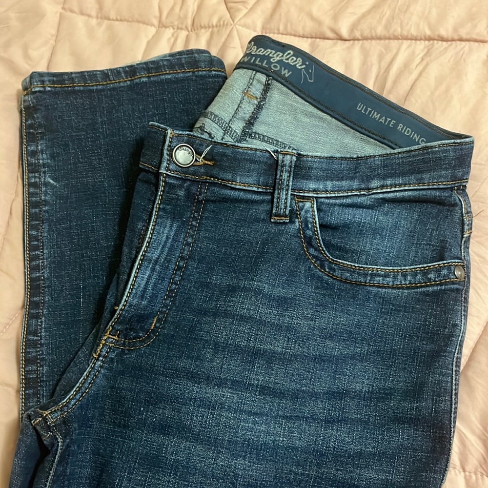 Wrangler jeans 13x34 willow boot cut ultimate riding jeans